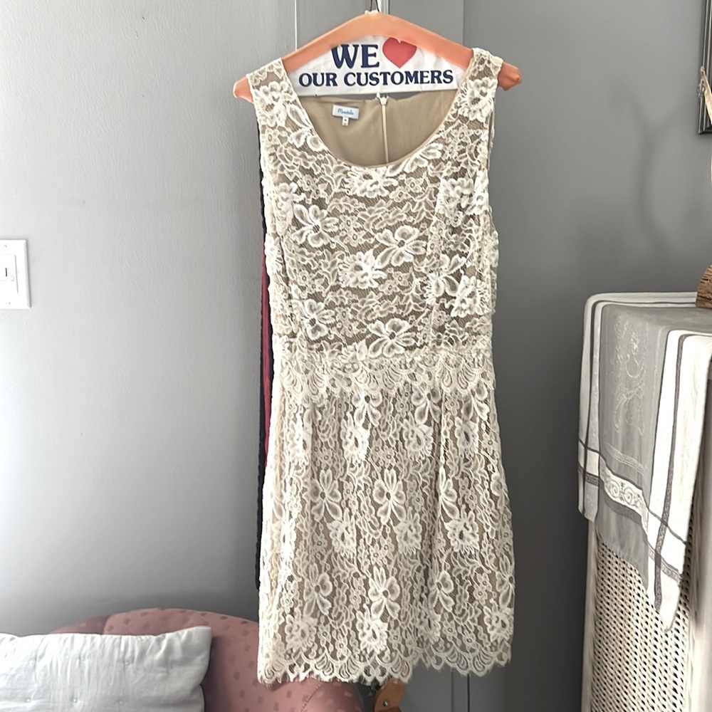 Marabelle Dress. Size Medium. Off White.